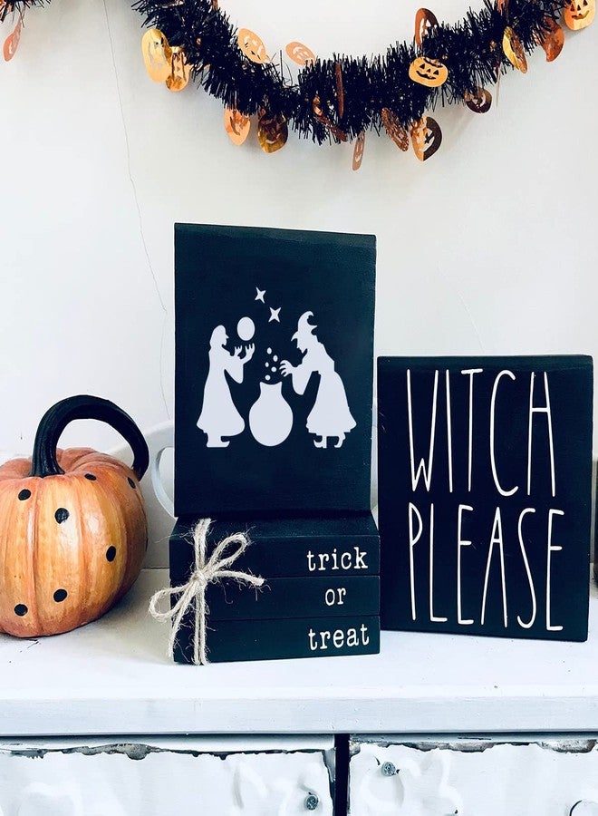 CODOHI 30 Pcs Halloween Stencils 3x3 in - Image 5